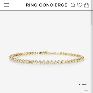 Ring Concierge diamond tennis bracelet